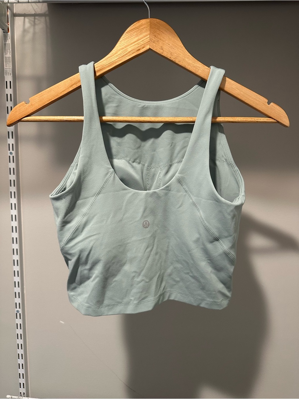 lululemon athletica Sage Green Scoop Neck Sports Tank
